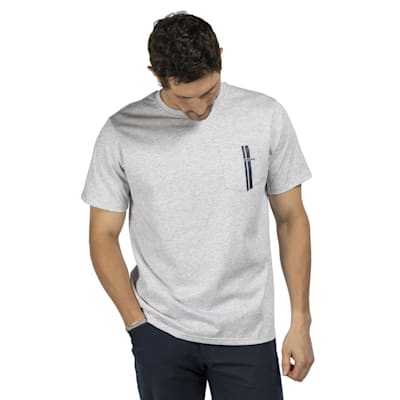 (CCM Stripe Pocket Tee Shirt - Adult)