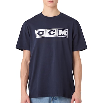  (CCM Vintage 3 Block Tee Shirt - Adult)
