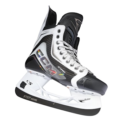  (CCM JetSpeed FT8 Pro Ice Hockey Skates - White - Senior)
