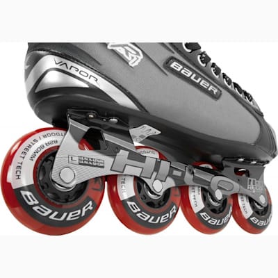 Bauer Vapor XR1 Hi-lo Vanguard Hockey Skates Size 6R US 7.5 Bauer Vapor XR1 Inline Skates Adult Size 6 ABEC 7 Bearings  main image 3