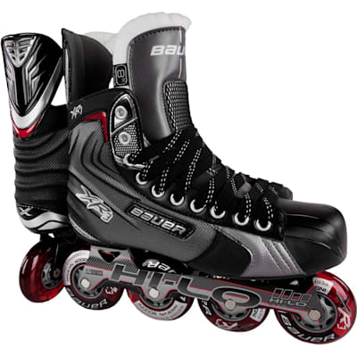 Bauer XR3 Vapor Inline Hockey Skates US 13.5 UK 12.5 Black Red Rare Skates VAPOR 3X PRO HOCKEY SKATE YTH - Professional Skate Service  main image 2