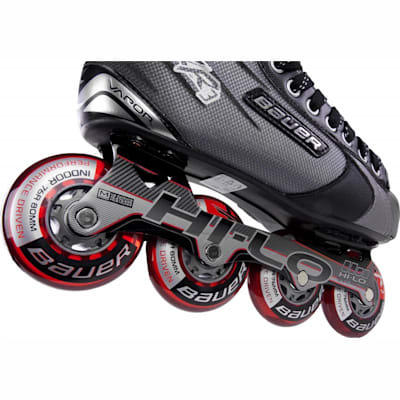Bauer XR3 Vapor Inline Hockey Skates US 13.5 UK 12.5 Black Red Rare Skates VAPOR 3X PRO HOCKEY SKATE YTH - Professional Skate Service  main image 3