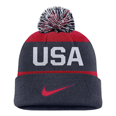  (Nike USA Peak Stripe Beanie - Youth)