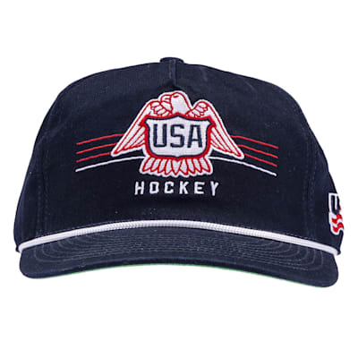  (Celly Hockey Co. USA Hockey Vintage Logo Hat - Adult)