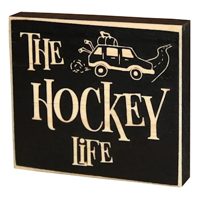  (Painted Pastimes The Hockey Life - 3.5" x 4")