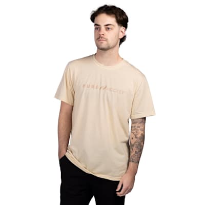 (Pure Hockey Classic Short Sleeve Tee Shirt 1.0 - Cream - Adult)