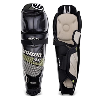  (Warrior Alpha Lite Hockey Shin Guards - 2024 - Senior)
