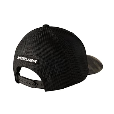  (Bauer Camo Brim Snapback Hat - Senior)