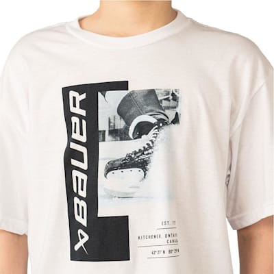  (Bauer Edge Graphic Tee Shirt - Youth)