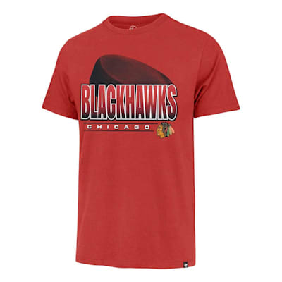  (47 Brand Shadow Down Franklin Tee - Chicago Blackhawks - Adult)