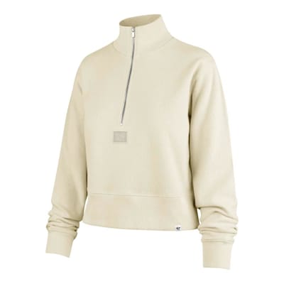 (47 Brand Tranquility Rib Half Zip - New York Rangers - Womens)