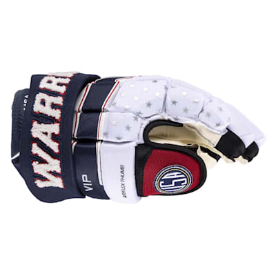  (Warrior VIP Team USA Hockey Gloves - Junior)