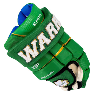  (Warrior VIP St. Patrick's Day Hockey Gloves - Senior)