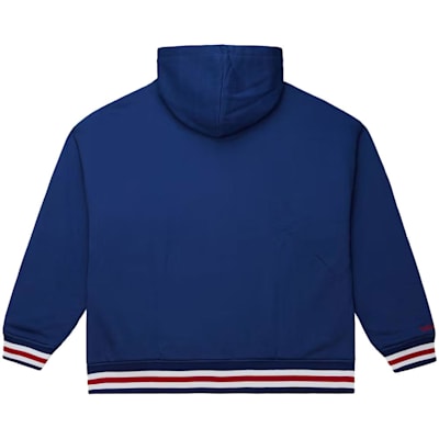  (Mitchell & Ness Quilted Fleece Hoodie - New York Rangers - Adult)