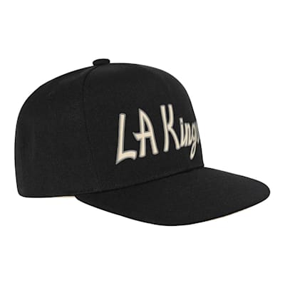  (Outerstuff Cream Script Snapback Hat - LA Kings - Youth)