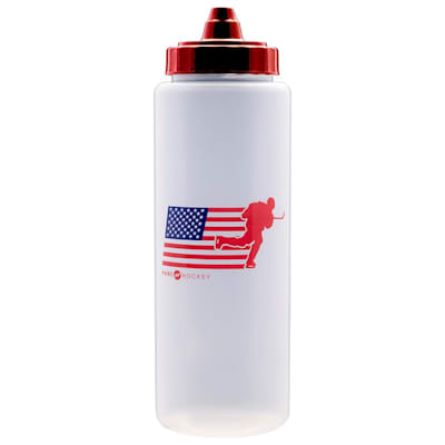  (Pure Hockey USA Water Bottle - Valve Top)