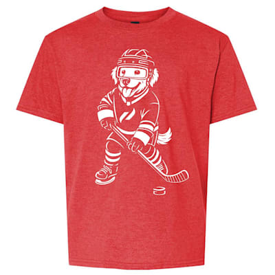  (Pure Hockey Hockey Dog Tee Shirt - Youth)
