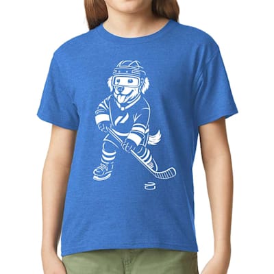  (Pure Hockey Hockey Dog Tee Shirt - Youth)