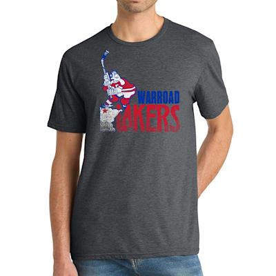  (Pure Hockey Warroad Lakers Vintage Tee Shirt - Adult)