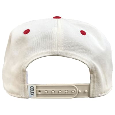  (Celly Hockey Co. North Pole Hockey Santa Snapback Hat - Adult)