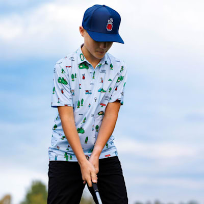  (Waggle Golf Gamer Polo - Youth)