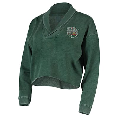  (Concepts Sports Instep Fleece Long Sleeve Top - Minnesota Wild - Womens)