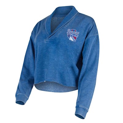  (Concepts Sports Instep Fleece Long Sleeve Top - New York Rangers - Womens)