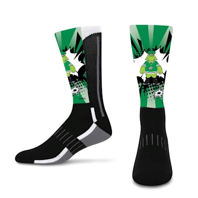  (For Bare Feet Mascot Phenom Curve Socks - Dallas Stars - Youth)