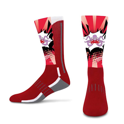  (For Bare Feet Mascot Phenom Curve Socks - Detroit Red Wings - Youth)