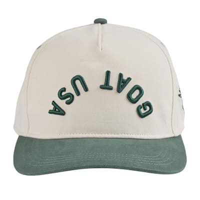  (Goat USA Flipped Goat Snapback Hat - Green - Adult)