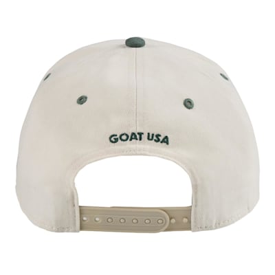  (Goat USA Flipped Goat Snapback Hat - Green - Adult)