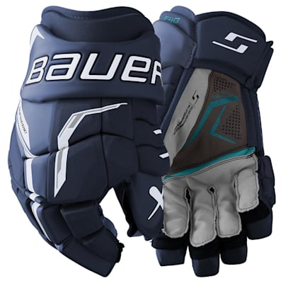  (Bauer Supreme F40 Hockey Gloves - Senior)