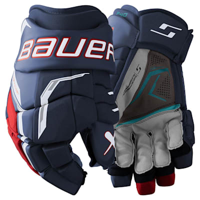  (Bauer Supreme F40 Hockey Gloves - Senior)