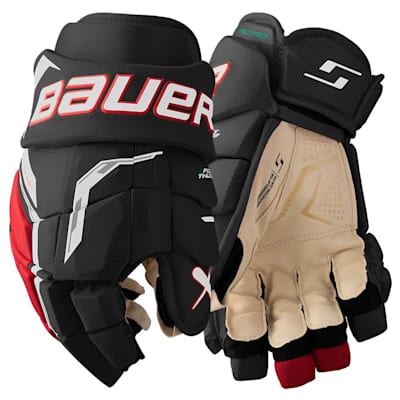  (Bauer Supreme F50 Pro Hockey Gloves - Senior)