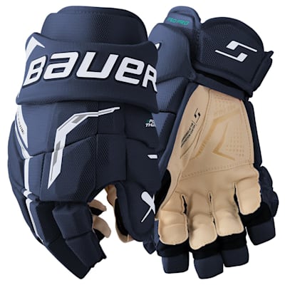  (Bauer Supreme F50 Pro Hockey Gloves - Senior)