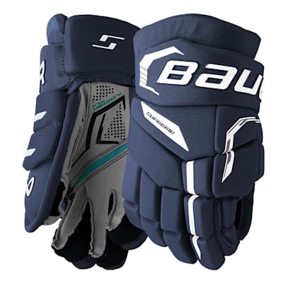  (Bauer Supreme Fuse Hockey Gloves - Youth)