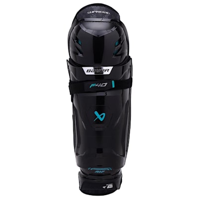  (Bauer Supreme F40 Hockey Shin Guards - Senior)
