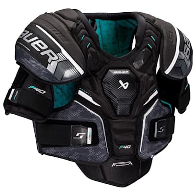  (Bauer Supreme F40 Hockey Shoulder Pads - Intermediate)