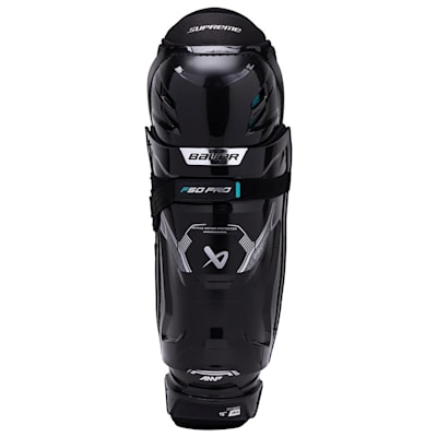  (Bauer Supreme F50 Pro Hockey Shin Guards - Senior)