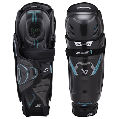 (Bauer Supreme Fuse Hockey Shin Guards - Senior)