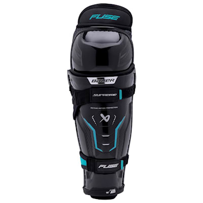  (Bauer Supreme Fuse Hockey Shin Guards - Youth)