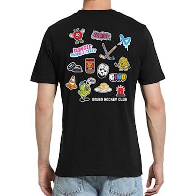  (Bauer Sticker Tee Shirt - Adult)