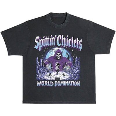  (Barstool Sports Spittin Chiclets World Domination T-Shirt - Adult)