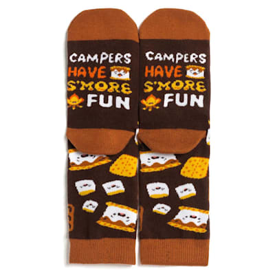  (Lavley Campers Have S'more Fun Socks - Youth)
