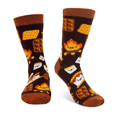  (Lavley Campers Have S'more Fun Socks - Youth)