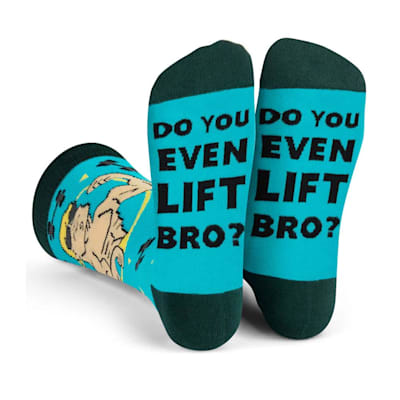  (Lavley Do You Even Lift Bro Socks - Adult)