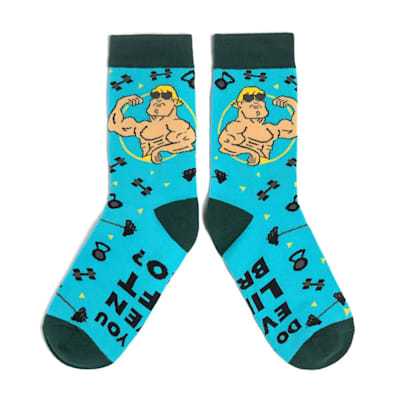  (Lavley Do You Even Lift Bro Socks - Adult)