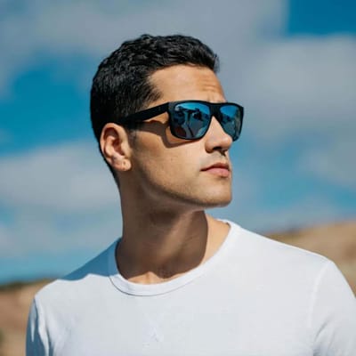  (Knockaround Torrey Pines Sunglasses - Black - Adult)