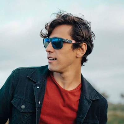  (Knockaround Torrey Pines Star Spangled Sunglasses - Adult)