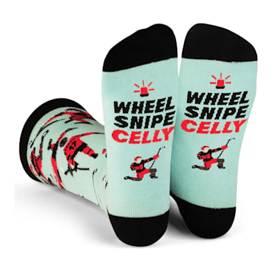  (Lavley Wheel Snipe Celly Hockey Socks - Adult)
